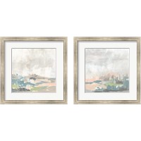 Framed 'Sweet Lagoon 2 Piece Framed Art Print Set' border=