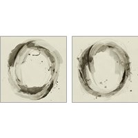 Framed 'Mud Ring 2 Piece Art Print Set' border=