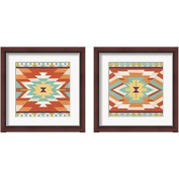 Framed 'Mesa Motif 2 Piece Framed Art Print Set' border=