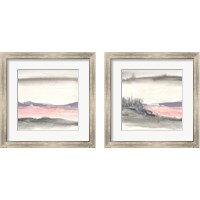 Framed 'Blush Valley 2 Piece Framed Art Print Set' border=