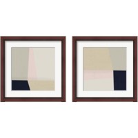 Framed 'Color Plain 2 Piece Framed Art Print Set' border=