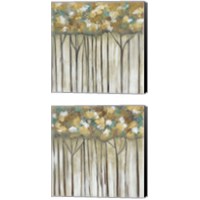 Framed 'Golden Canopy 2 Piece Canvas Print Set' border=