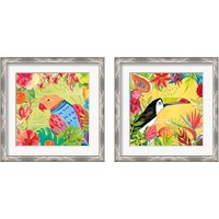 Framed 'Tutti Frutti  2 Piece Framed Art Print Set' border=