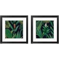 Framed 'Dramatic Tropical 2 Piece Framed Art Print Set' border=