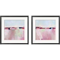 Framed 'Candy Cityscape 2 Piece Framed Art Print Set' border=