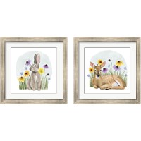 Framed 'Wild Woodland 2 Piece Framed Art Print Set' border=