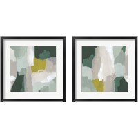 Framed 'Tundra Summer 2 Piece Framed Art Print Set' border=