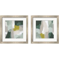 Framed 'Tundra Summer 2 Piece Framed Art Print Set' border=