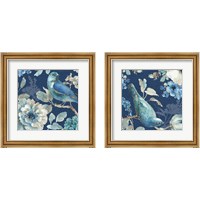 Framed 'Indigold  2 Piece Framed Art Print Set' border=