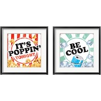 Framed Poppin' & Cool 2 Piece Framed Art Print Set
