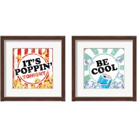 Framed Poppin' & Cool 2 Piece Framed Art Print Set