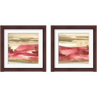 Framed 'Red Rock 2 Piece Framed Art Print Set' border=