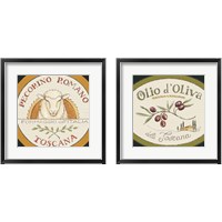 Framed Tuscan Flavor 2 Piece Framed Art Print Set