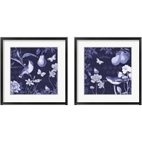Framed Botanical Blue 2 Piece Framed Art Print Set