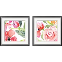 Framed 'Bloom to Remember  2 Piece Framed Art Print Set' border=