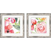 Framed 'Bloom to Remember  2 Piece Framed Art Print Set' border=