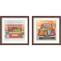 Framed 'Heartland Harvest Moments 2 Piece Framed Art Print Set' border=