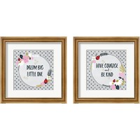 Framed 'Lovebug  2 Piece Framed Art Print Set' border=