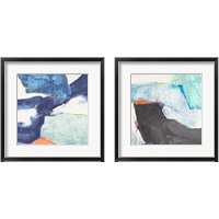 Framed 'High Tide 2 Piece Framed Art Print Set' border=