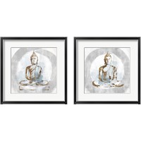 Framed Buddhist 2 Piece Framed Art Print Set