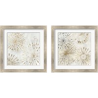 Framed 'Golden Stars 2 Piece Framed Art Print Set' border=