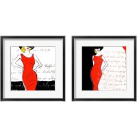 Framed Fashion Design 2 Piece Framed Art Print Set