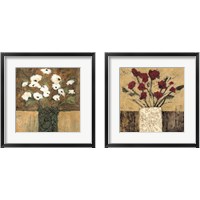 Framed 'Instant Joy 2 Piece Framed Art Print Set' border=