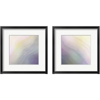 Framed 'Abalone Haze  2 Piece Framed Art Print Set' border=