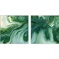 Framed 'Amazonian  2 Piece Art Print Set' border=