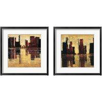 Framed 'Vision  2 Piece Framed Art Print Set' border=