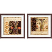 Framed 'Antique French Manuscript  2 Piece Framed Art Print Set' border=