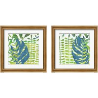 Framed 'Emerald Amazon 2 Piece Framed Art Print Set' border=