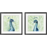 Framed 'Lucent Plume 2 Piece Framed Art Print Set' border=