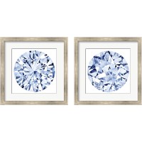 Framed 'Diamond Drops 2 Piece Framed Art Print Set' border=