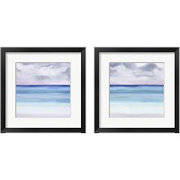 Framed 'Twilight Sands 2 Piece Framed Art Print Set' border=