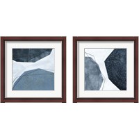 Framed 'Adjacent Abstraction  2 Piece Framed Art Print Set' border=