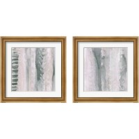 Framed 'Lavender & Sage 2 Piece Framed Art Print Set' border=