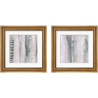 Framed 'Lavender & Sage 2 Piece Framed Art Print Set' border=