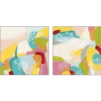 Framed 'Chroma  2 Piece Art Print Set' border=