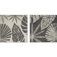 Framed 'Tribal Palms 2 Piece Art Print Set' border=