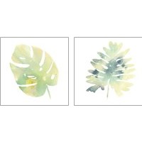 Framed 'Prisma Tropical  2 Piece Art Print Set' border=