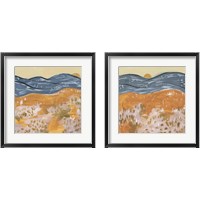 Framed 'Wane  2 Piece Framed Art Print Set' border=