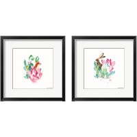 Framed 'Crystal Forest 2 Piece Framed Art Print Set' border=