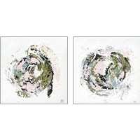 Framed 'Gateway Circle 2 Piece Art Print Set' border=