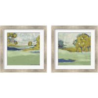 Framed 'Wanderer  2 Piece Framed Art Print Set' border=