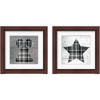 Framed 'Nordic Holiday  2 Piece Framed Art Print Set' border=