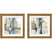 Framed 'River Run 2 Piece Framed Art Print Set' border=