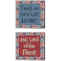 Framed 'American Country 2 Piece Canvas Print Set' border=