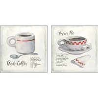 Framed 'American Diner 2 Piece Art Print Set' border=