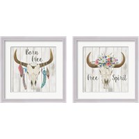 Framed 'Bohemian Rising 2 Piece Framed Art Print Set' border=